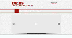 Desktop Screenshot of evanschristmas.com